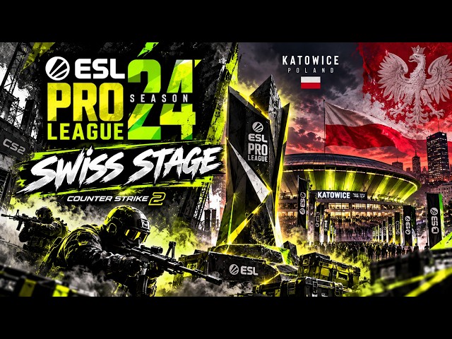 "ESL Pro League Swiss Stage" MN Чарлаан... Day 3