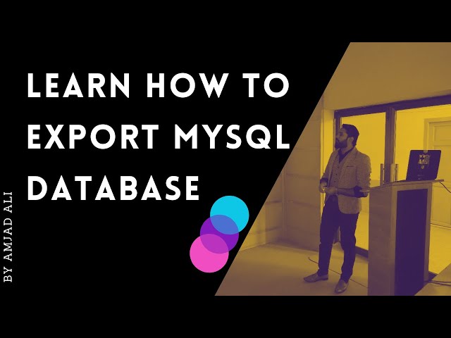 EXPORT MYSQL DATABASE IN SQL YOG
