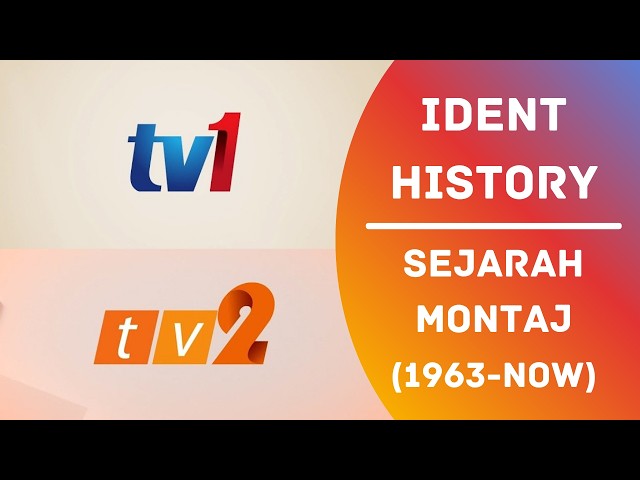 RTM TV1 & RTM TV2 Ident History (1963-Present)