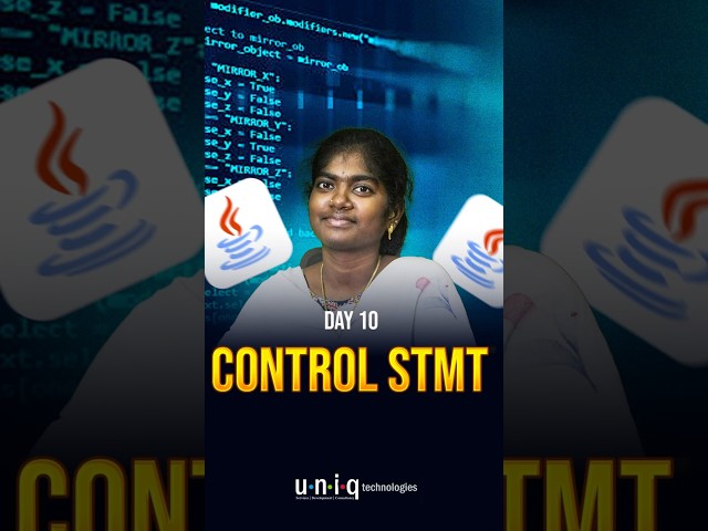 What are the Control Statements in Java ? | #shorts