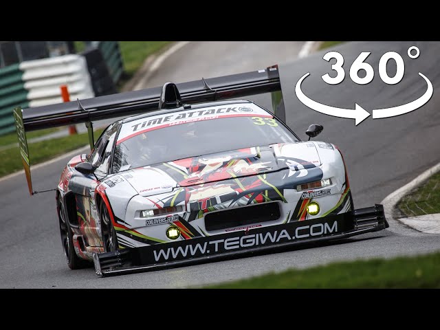 Tsuki K22 Turbocharged NSX (360 Video) - Time Attack 2023 Cadwell Park!
