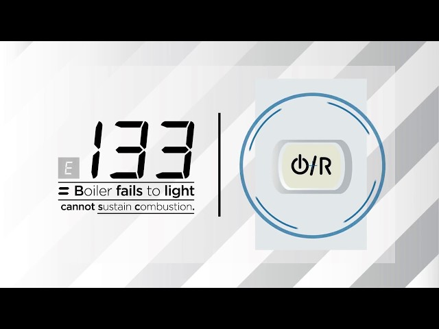 What to do with Baxi E133 error code on the GA range of Boilers | Boiler Troubleshooting Guide