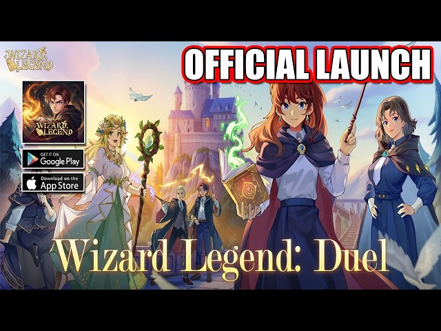 Wizard Legend: Duel Gameplay - Official Launch Idle RPG Android iOS