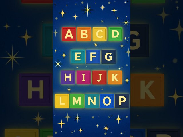 ABC Song🎵 Learn the Alphabet! | English & Fun Nursery Rhyme