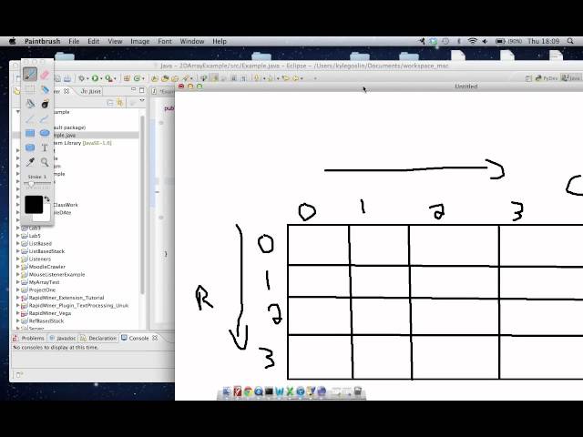 Java 2D Arrays