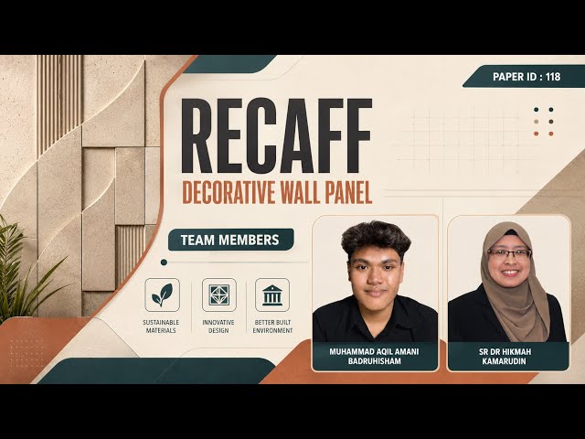RECAFF DECORATIVE WALL PANEL 