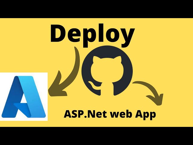 How to Deploy an ASP NET Web App in Azure Portal using GitHub