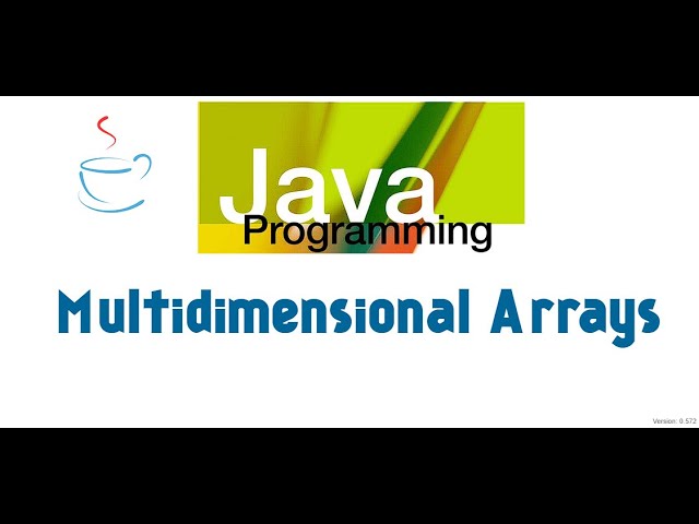 15 How to use 3D multi dimensional Arrays for data analysis