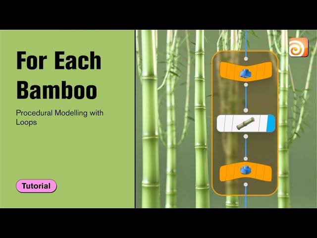 Model a Procedural Bamboo Plant | Houdini Tutorial
