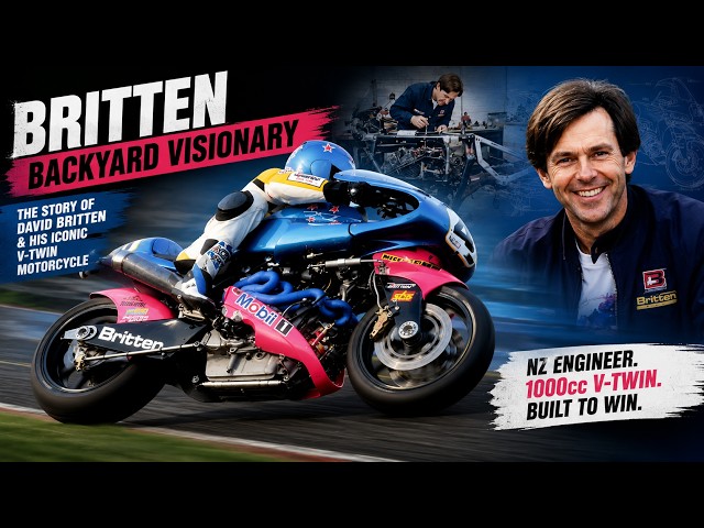 Britten Backyard Visionary - The Incredible Story of John Britten & The Britten Motorcycle 🏍️