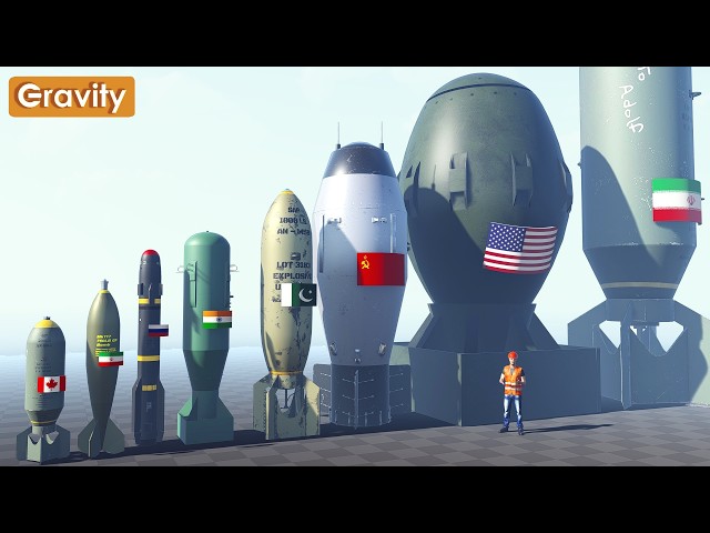 Bomb Size Comparison