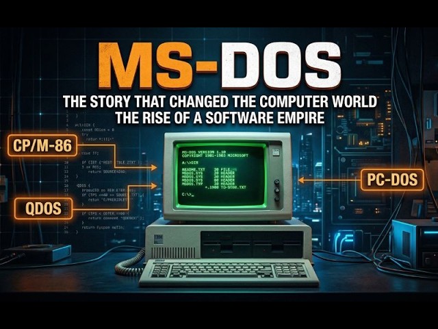 MS DOS: The Story That Changed The Computer World