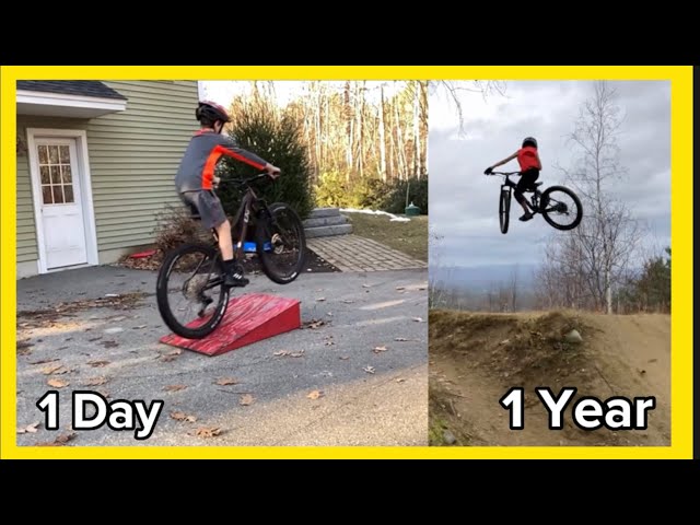 Liamshredz 1 Year Progression