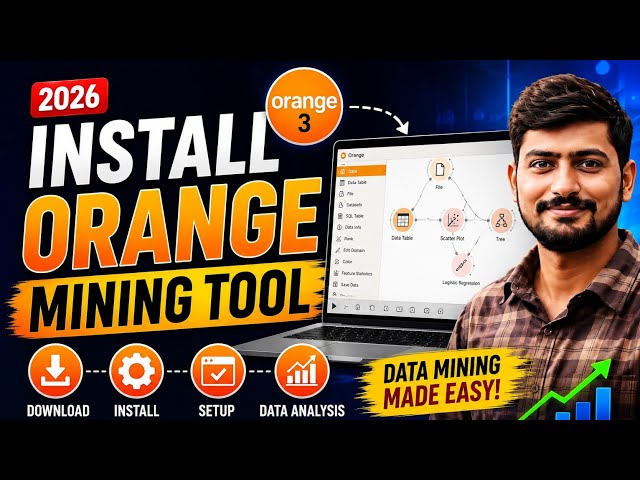 How to Install Orange Data Mining Tool on Windows 11 (2026) | Latest Orange3 Installation Guide