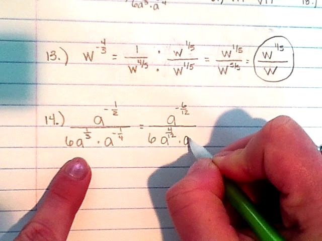 Algebra II Homework Help