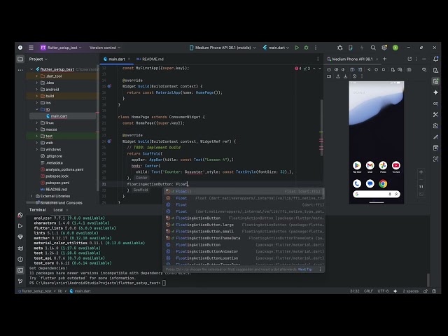 Flutter Lesson 4: Introduction to Riverpod | State Outside Widgets
