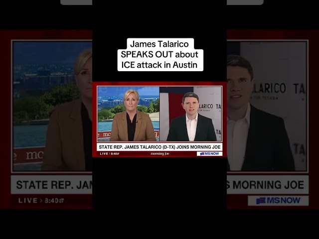 James Talarico SPEAKS OUT about the ICE attack in Austin