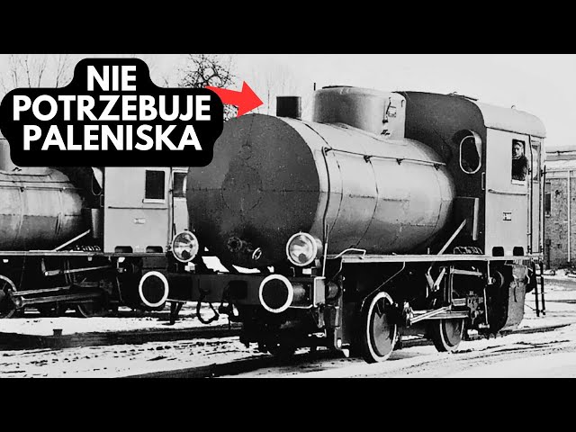 Parowóz pasożyt, który pobiera parę z zewnątrz