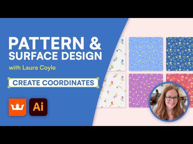 Colorways: Create coordinating patterns and colorways in Adobe Illustrator