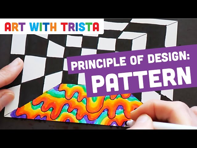 Principles of Design: Pattern Art Tutorial - Art With Trista
