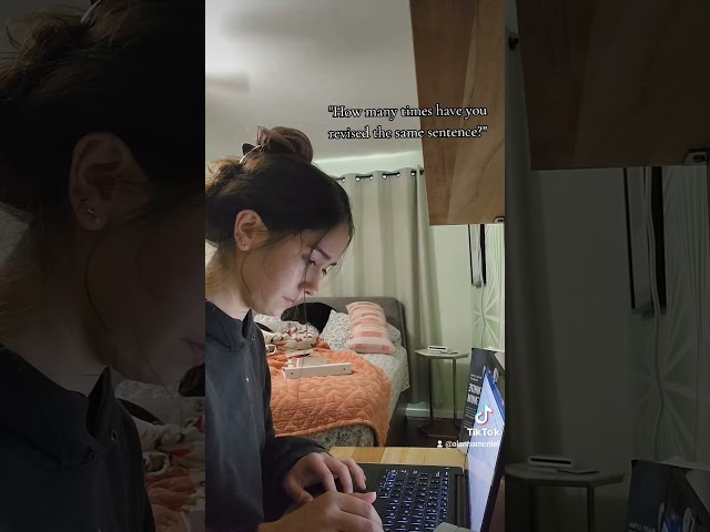 it has to be perfect.  #youtubeshorts #shorts #tiktok #author #writer #writing #edit #fyp