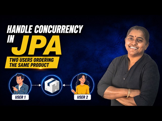 Handle Concurrency in JPA — Two Users Ordering the Same Product