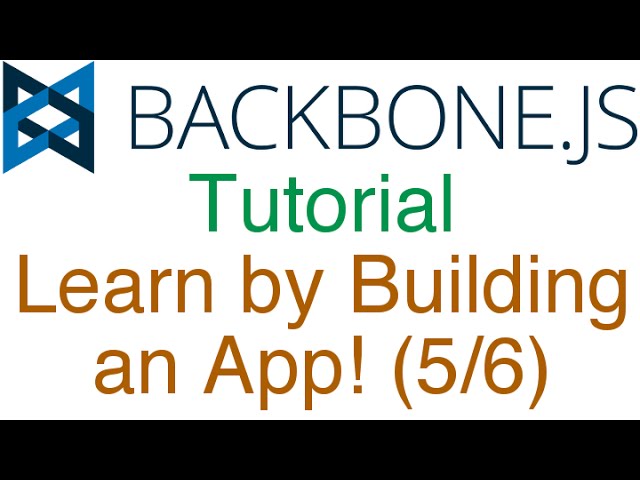 Learn Backbone.js Tutorial by Building a RESTful API App! (5/6) - GET and POST Requests to MongoDB
