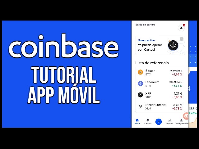 📱 How to use the Coinbase app on your mobile phone || Tutorial in Spanish 2026