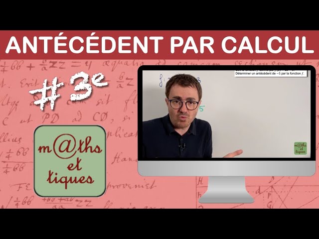 Calculate an antecedent by a function - Third
