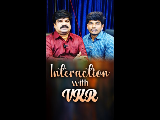 LIVE / Episode-1 / Interaction with VKR / Dr. Vijay Kumar and Bro. Prashanth Kumar  @VKRGOSPELMEDIA