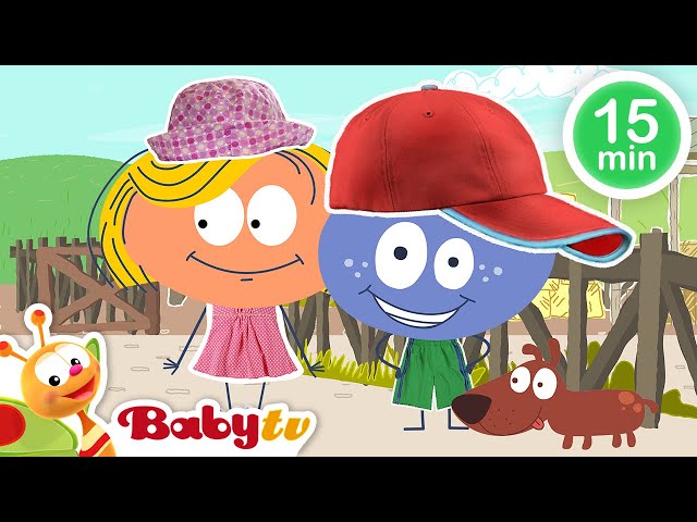 Resta con Mick: Siembra, animales de granja y alimentación saludable 🍅 🌷 | caricaturas @BabyTVSP