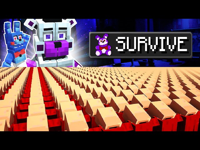 1,000,000 Villagers Survive Five Nights at Freddy's: Sister Location