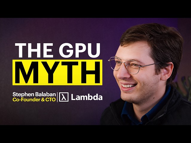 The GPU Myth: State of AI Compute 2026 | Stephen Balaban