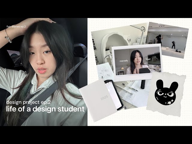 life of mentally fried design student | ep.2 fyp diaries