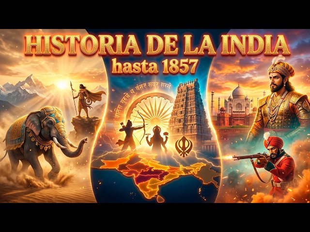 HISTORIA de la INDIA 🇮🇳 Desde su origen hasta 1857 🇮🇳 Hinduismo y Budismo