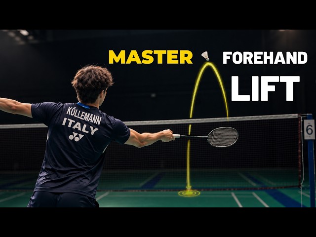 Badminton Forehand Lift Tutorial: Perfect Footwork, Grip & Technique (Lift Like a Pro)