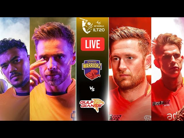Live | Sharjah Warriorz vs Gulf Giants | Match 16 | DP World ILT20 | M3Y1K
