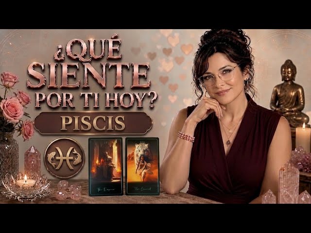 🐟 PISCIS 🔥¡NUNCA HABÍA TENIDO TANTO VALOR… HASTA HOY! EL DESTINO DE ESTA HISTORIA CAMBIA | Tarot Hoy