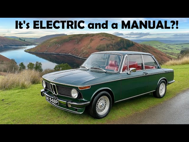 BMW converted to electric and still a manual?!!