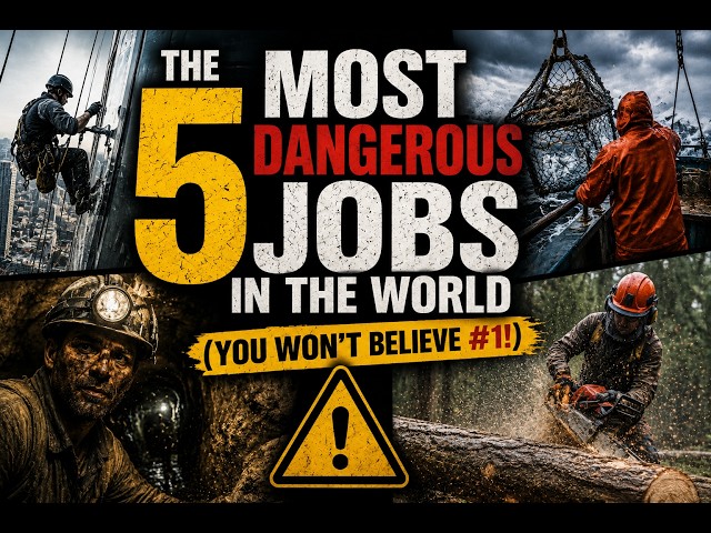 The 5 Most Dangerous Jobs in the World (You Won't Believe #1!)
