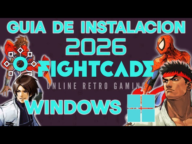 FIGHTCADE 2026 INSTALLATION GUIDE for Windows 10 and 11