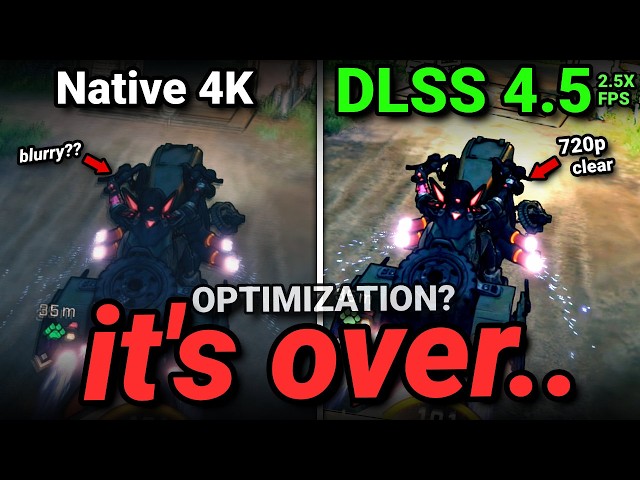 Nvidia just Killed Optimization Forever.. — DLSS 4.5 is scary good