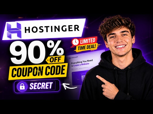 Hostinger Coupon Code 2026 – Get 90% OFF 🔥 Best Plans Compared (Save BIG!)