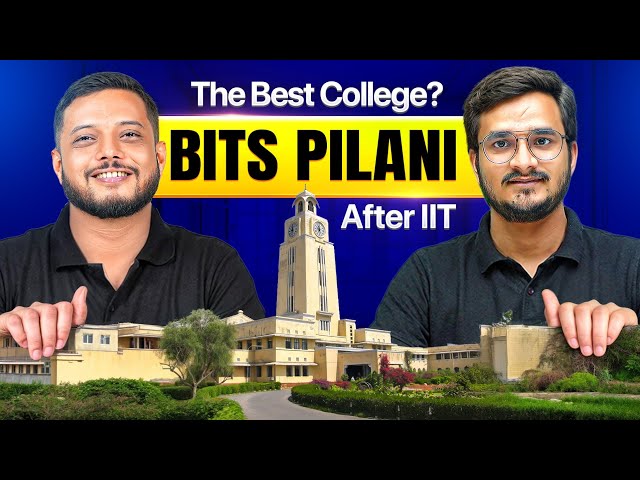 BITS PILANI - Best College After IIT??😱 || JEE Aspirants Must Watch This ✅