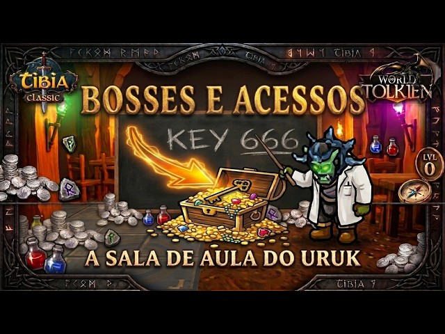 TIBIA WOT SERVER - ACCESS: KEY 666