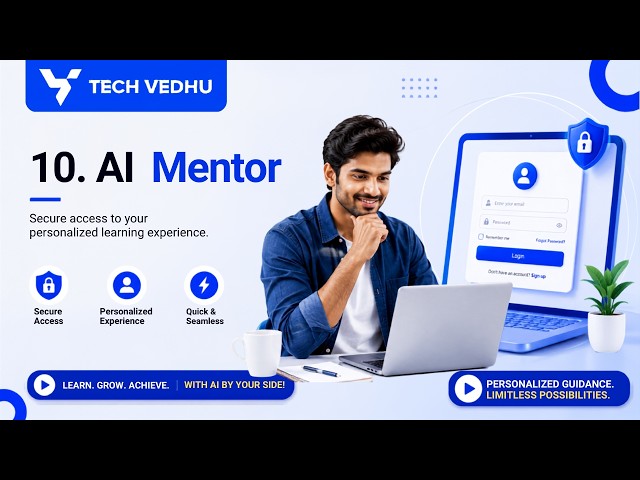 10 How to Use the AI Mentor on Tech Vedhu Academy ( Real-Time Coding Help )