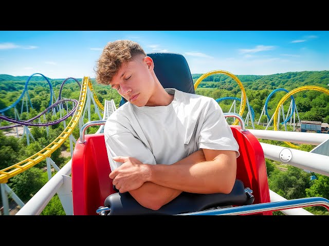 Ich verbringe 24 Stunden in einem Freizeitpark