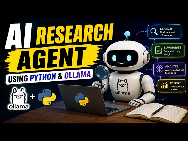 AI Research Agent using Python and Ollama