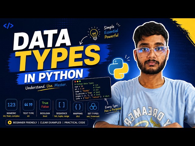 Python data types | YCB | Lecture 04