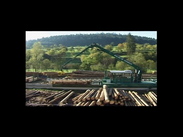 RSTW OBX, Rundholzsortier- und Transportwagen / Round wood sorting and transporting carriage